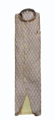 Men Chinese Collar Indo Western Sherwani