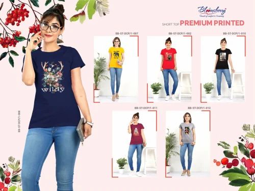 Ladies Printed T Shirt