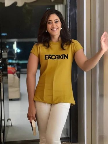 Ladies Round Neck T Shirt