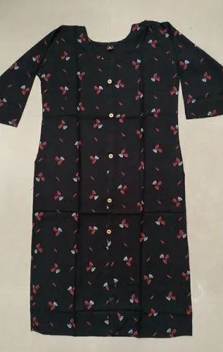 Cotton Ladies Printed Kurti