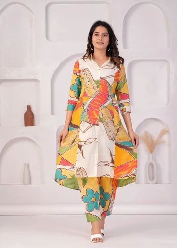 Ladies Cotton Suit, Readymade