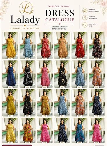 A-Line Printed Ladies Fancy Cotton Kurti