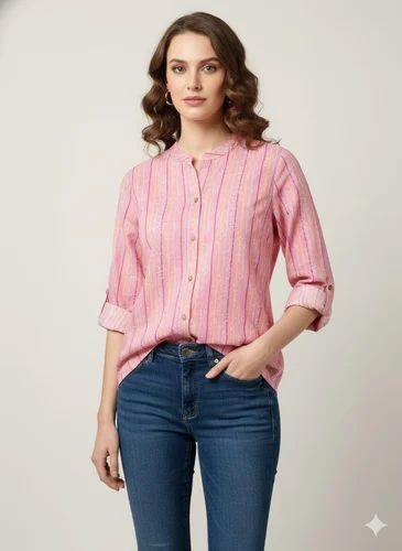 Women Printed Cotton Shirts
