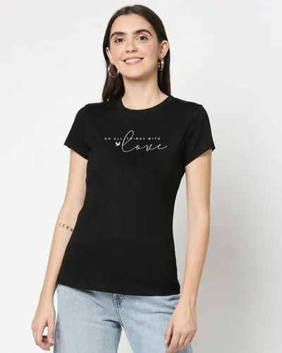 100% Cotton Half Sleeve Escone Premium Stretch T-Shirt