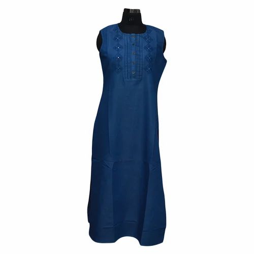 Ladies Denim Kurti