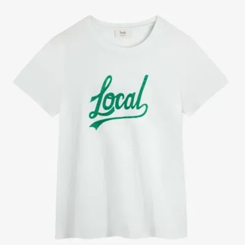 Knit BG701 Women T Shirt - Oversized Fit, Short Sleeve