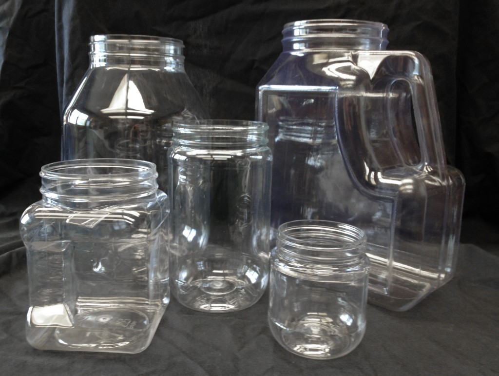 Plastic Bottles, Boxes, Jars & Containers