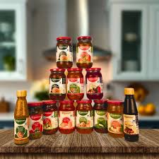 Pickles ,Jams, Ketchups, Sauces, Chutneys, Honey & Spreads