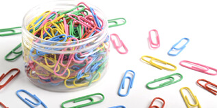 Paper Clips & Fasteners