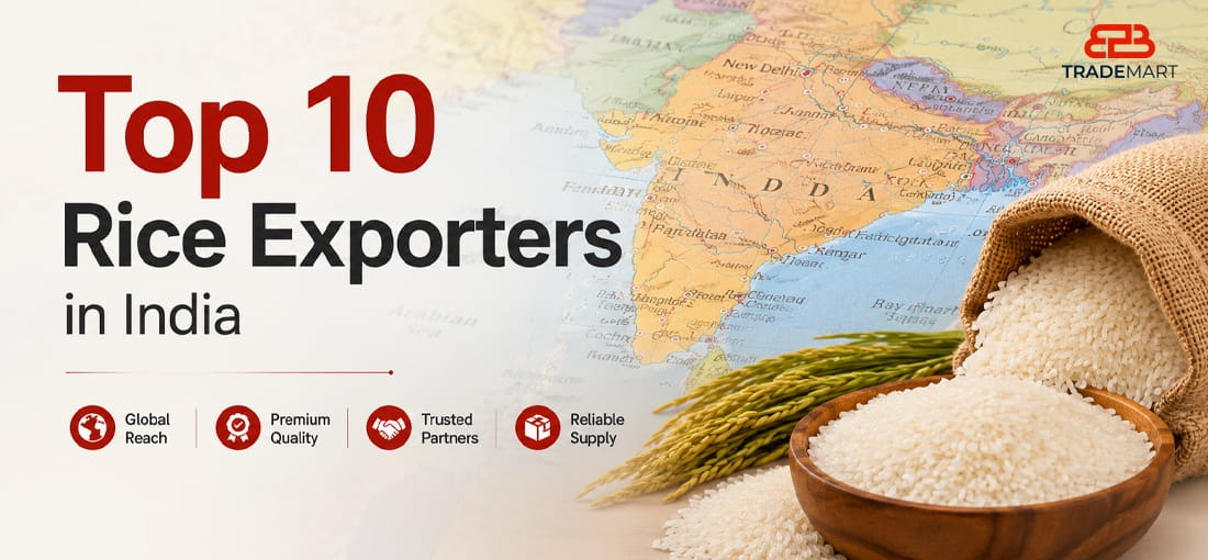 Which are the Top 10 Rice Exporters in India in 2026?