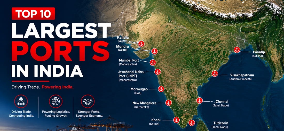 Top 10 Largest Ports in India