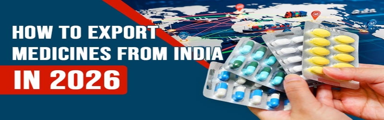 how to export medicines from india