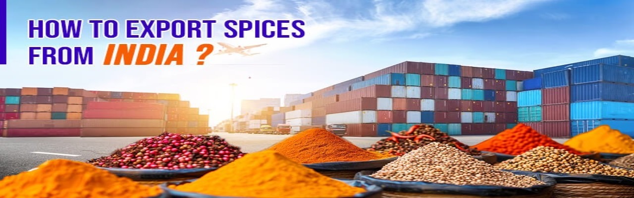 how to export spices from India