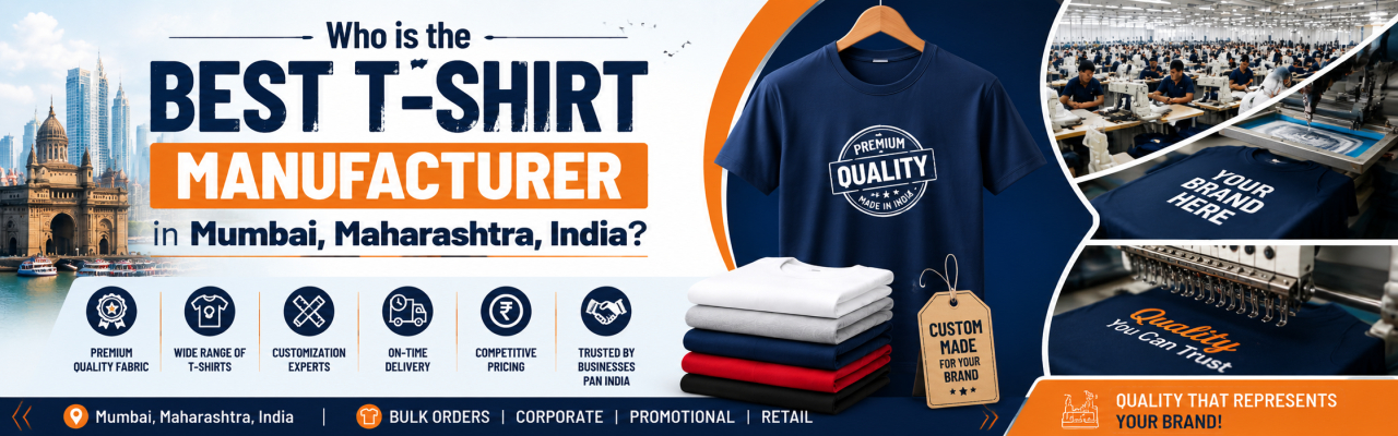 Who is the Best T-Shirt Manufacturer in Mumbai, Maharashtra, India?