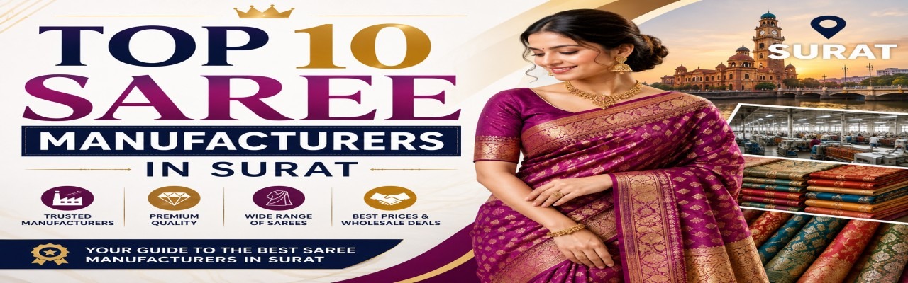 sarees manufacturers in Surat