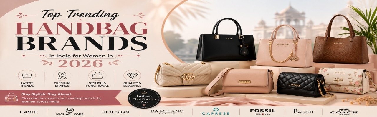 Trending Handbag Brands in India for Women
