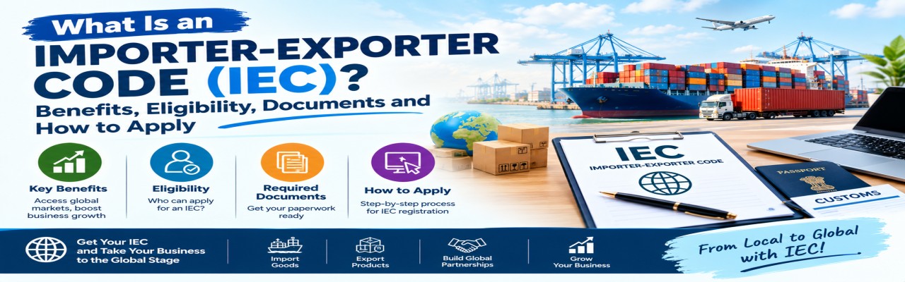 What Is an Importer-Exporter Code (IEC)? Benefits, Eligibility, Documents and How to Apply