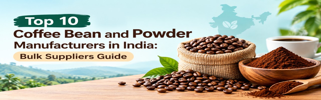 Top 10 Coffee Bean and Powder Manufacturers in India Bulk Suppliers Guide