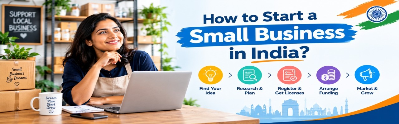 how to start a small business in India