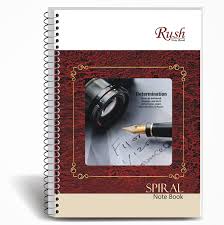 Premium Spiral Notebooks – A4 Ruled Pages
