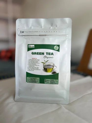 Mint Plain 100gm Organic Green Tea, Leaves