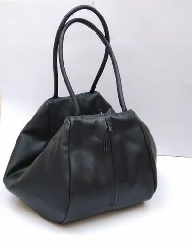 T Light Aluminium Leather Hobo Bag, Gender: Unisex