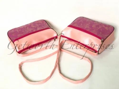 Pink Premium Rexine Return Gifts/Complimentary bags