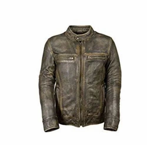 Classic Vintage Men's Leather Jacket