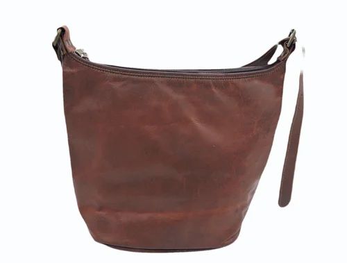 Stylish Leather Hobo Bag