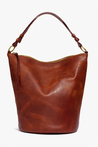 Leather Hobo Handbag
