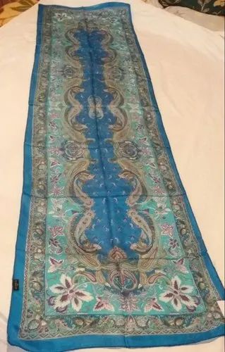 Multicolor Fashionable Printed Silk Stole's