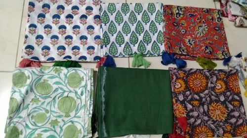 Cotton Sanganeri Printed Women Stole Sarong