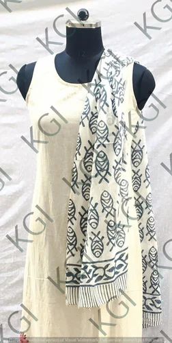 Kirti Global Multicolor Ladies Cotton Stoles