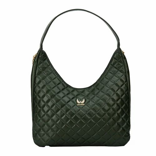 AMLP008OGR Leather Hobo Bag