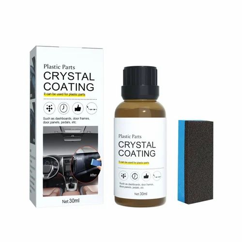 Crystal Coating for Car Bike Plastic Part, 30ml