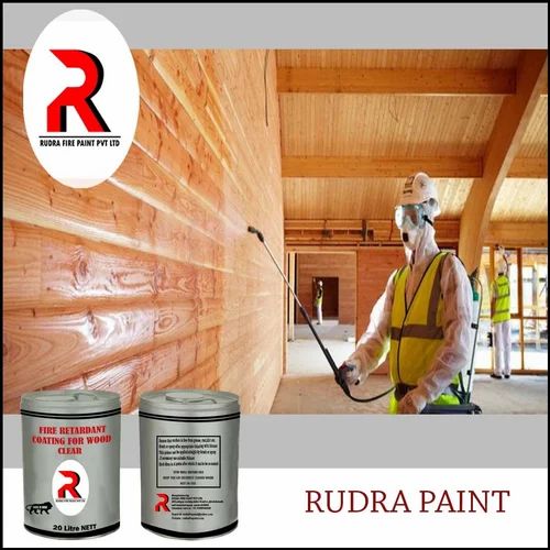 Wood Fire Retardant Clear Coat, 20 L