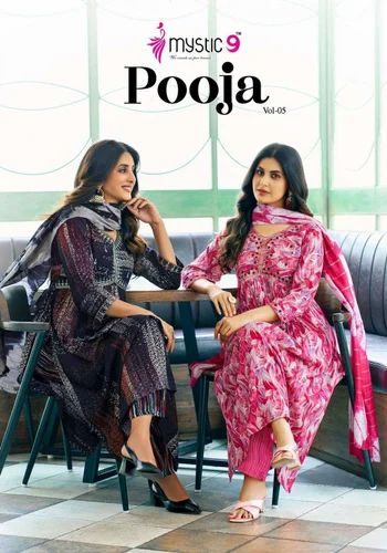 Cotton Aliya Cut Kurti