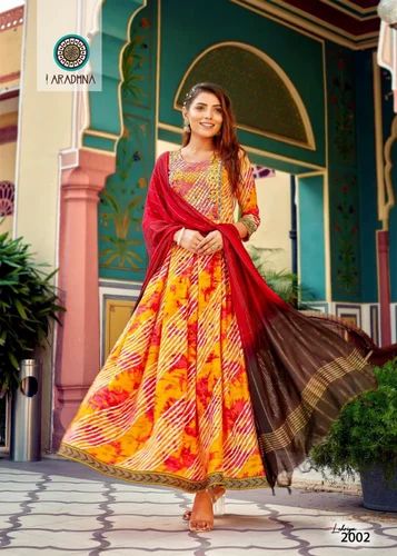 Cotton Designer Kurti With Dupatta