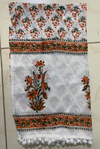 Floral Beautiful Printed Cotton stole
