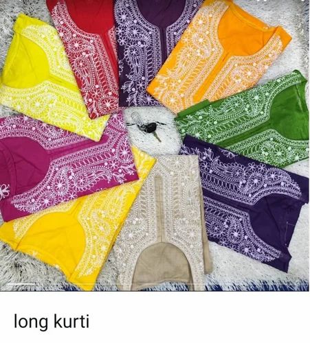 Long Kurti, Cotton