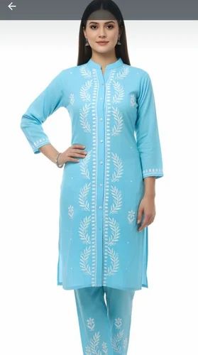 Rayon Kurti, Embroidery