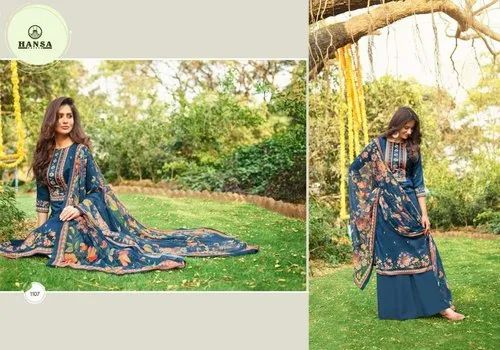 Hansa Present Anushka Jam Cotton Designer Salwar Kameez Collection