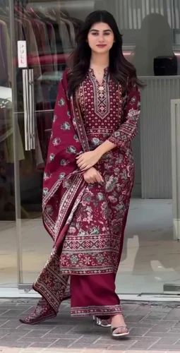 Printed Ladies Designer Kurti Pant Set