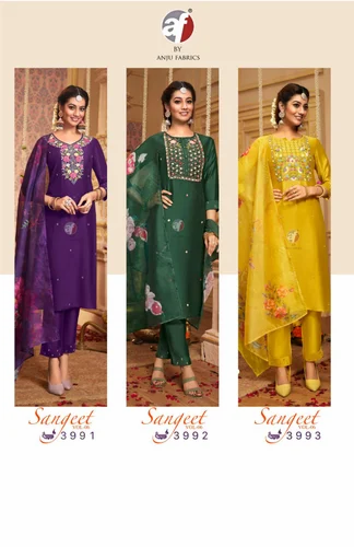 ANJU FABRICS SANGEET VOL-6 KURTI WHOLESALE & EXPOTER