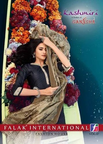 Cotton Falak International Ganesha Kashmiri