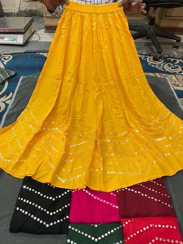 Dot Exports Anniversary Rayon Lehenga Style Heavy Kurti