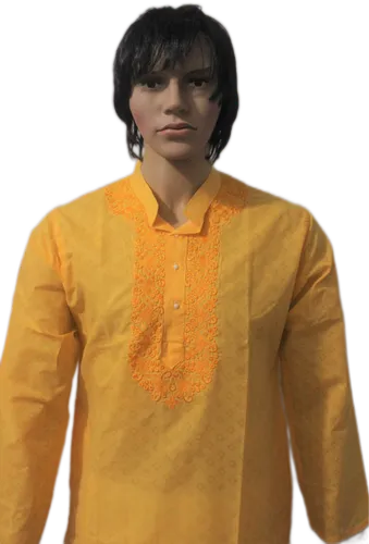 Cotton Lucknowi Brasco Prints Kurta
