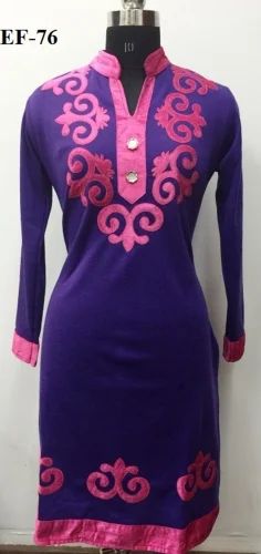 Deep Colored Woolen Kurti