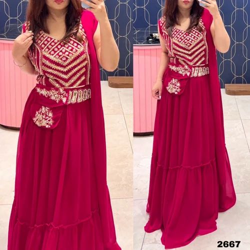 Party wear Georgette Kurtis