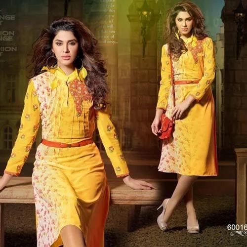 As Shown Chiffon Kurti